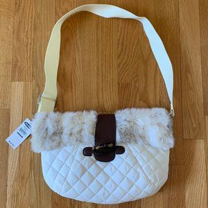 Off-White Furry Purse
